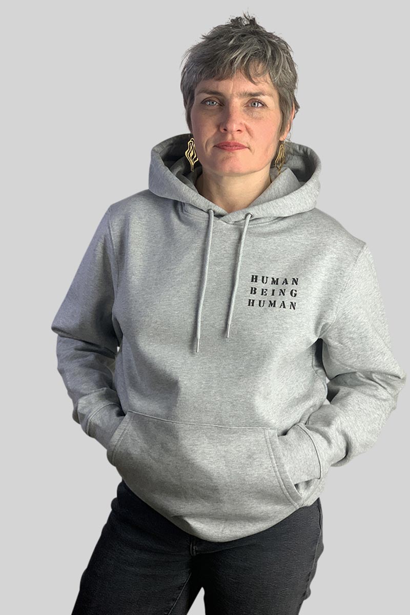 Unisex Hoodie Human being Human von Elternhaus