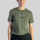 Denken hilft Shirt von Elternhaus in oliv