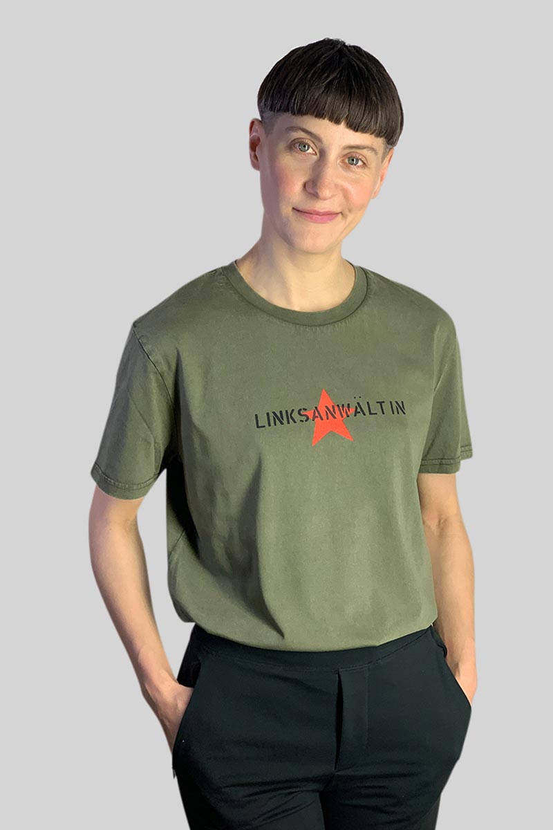 Linksanwältin Shirt von Elternhaus