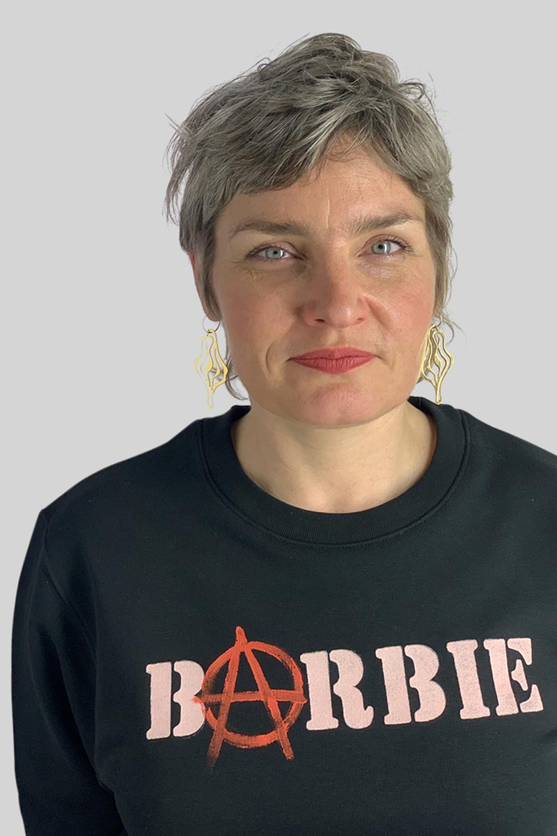 Barbie Sweater von Elternhaus in schwarz