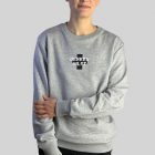 Denken hilft Sweater von Elternhaus in hellgrau