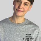 Sweater Mein Herz schlägt links von Elternhaus