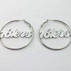 161er Ohrringe in Silber. Creolen von Sixblox