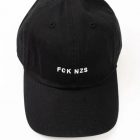 True Rebel Cap FCK NZS Lettering Black
