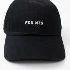 True Rebel Cap FCK NZS Lettering Black