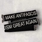 make antifascism great again Schal in schwarz weiss