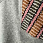 Hellgrauer Nicky - Sweater mit Streifen Muster von Elternhaus