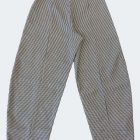 gestreifte High Waist Barrelhose von Elternhaus