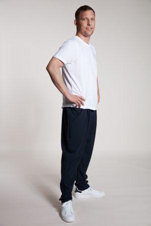 Dunkelblaue Chino für Herren von Elternhaus