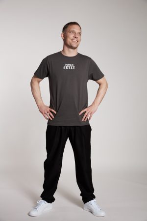 IMMER JETZT Herrenshirt von Elternhaus, fair fashion made in Hamburg