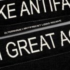 make antifascism great again Schal in schwarz weiss